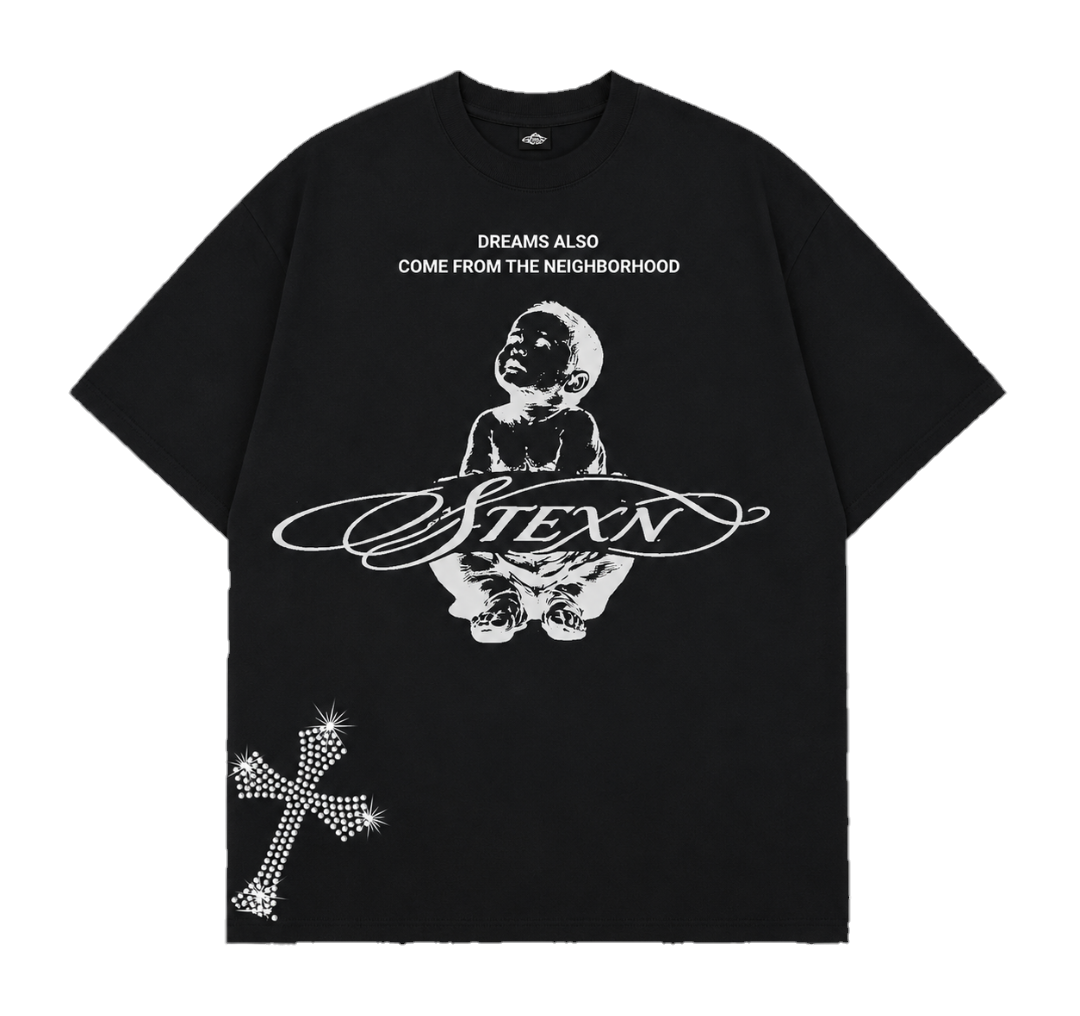 Camiseta negra Dreams