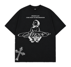 Camiseta negra Dreams